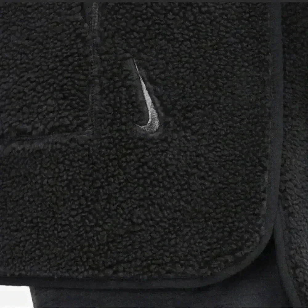 Nike Yoga Sherpa Pinnacle Half 1/2 Snap Sweatshirt Pullover L Jacket